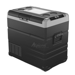 Автохолодильник компрессорный Alpicool TW55 двухкамерный, с батареей
