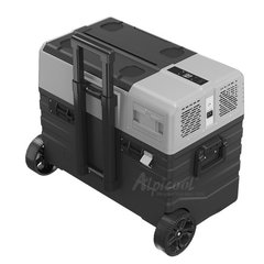 Автохолодильник компрессорный Alpicool ENX52 с подключением к солнечной батарее