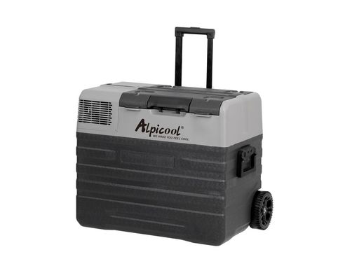 Автохолодильник компрессорный Alpicool ENX52 с подключением к солнечной батарее