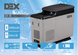 Автохолодильник компрессорный DEX CF-15, 12/24V с аккумулятором