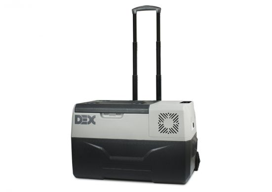 Автохолодильник компрессорный DEX CX-30 на колесиках, с ручкой