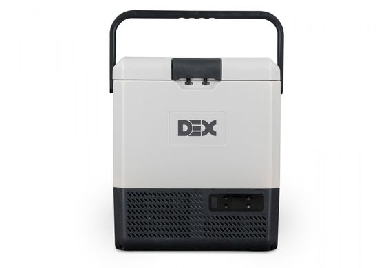 Автохолодильник компрессорный DEX P-15B (13.5 л), 12/24/220 В с аккумулятором