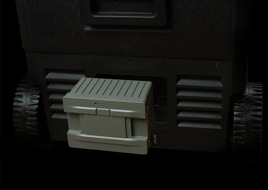 Автохолодильник компрессорный DEX TWW-35B двухкамерный, с аккумулятором